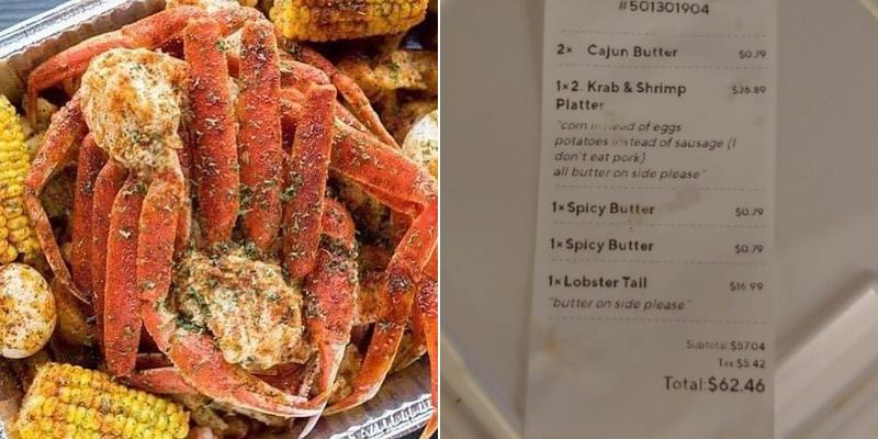 KRAB KINGZ SEAFOOD Menu