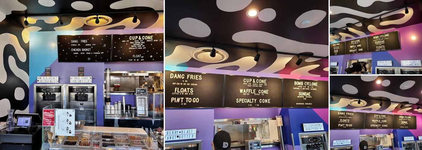 DANG Soft Serve Menu