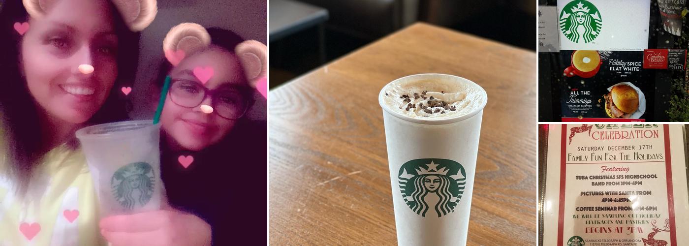 Starbucks Coffee Company Menu