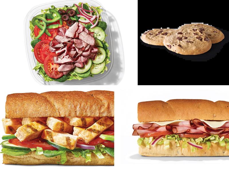 Subway Menu