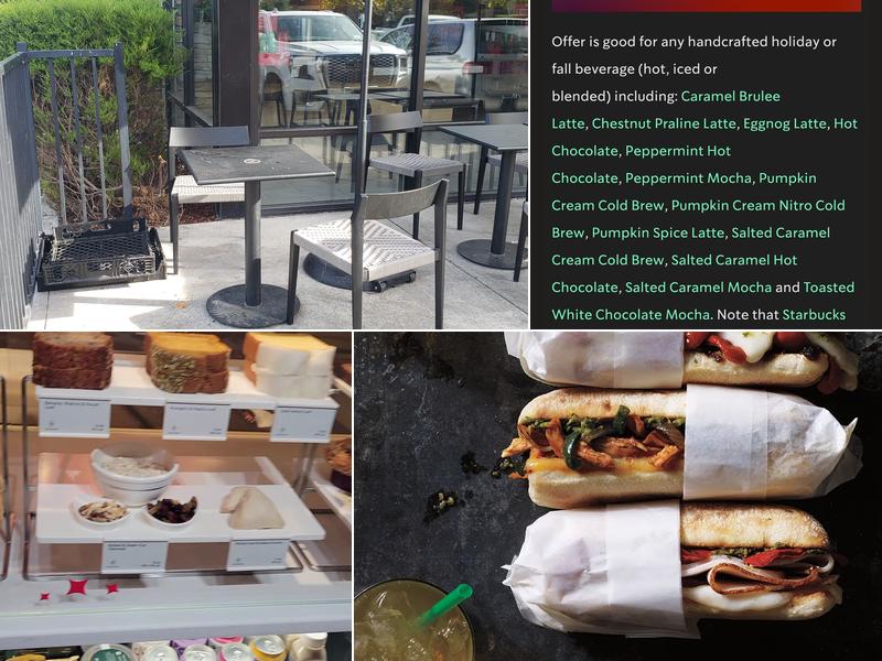 Starbucks Menu