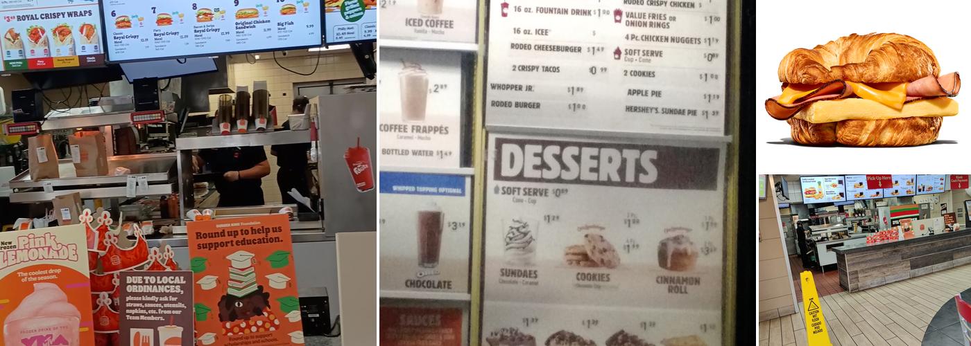 Burger King Menu