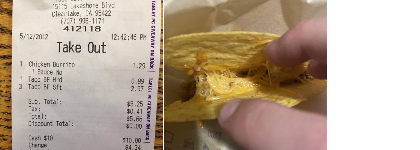 Taco Bell Menu