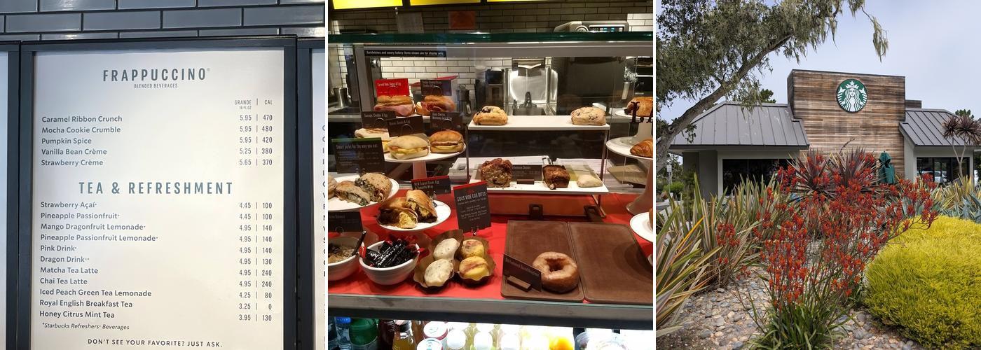 Starbucks Coffee Company Menu