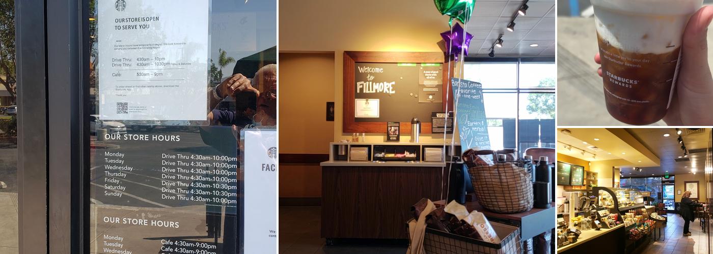 Starbucks Menu