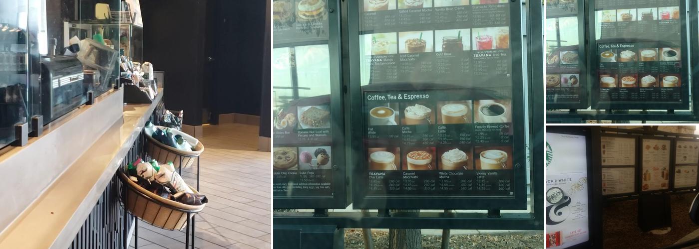 Starbucks Menu