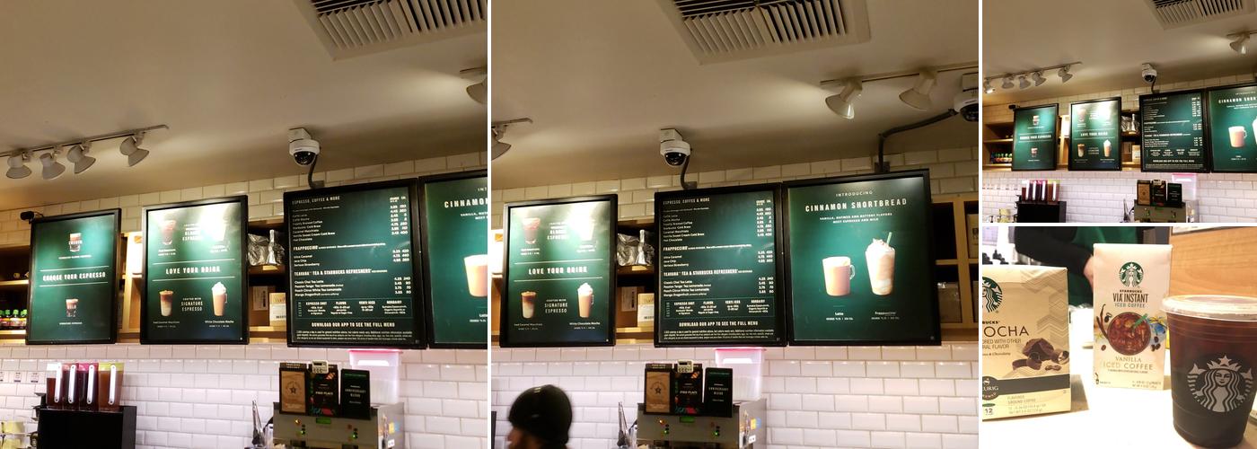 Starbucks Coffee Company Menu