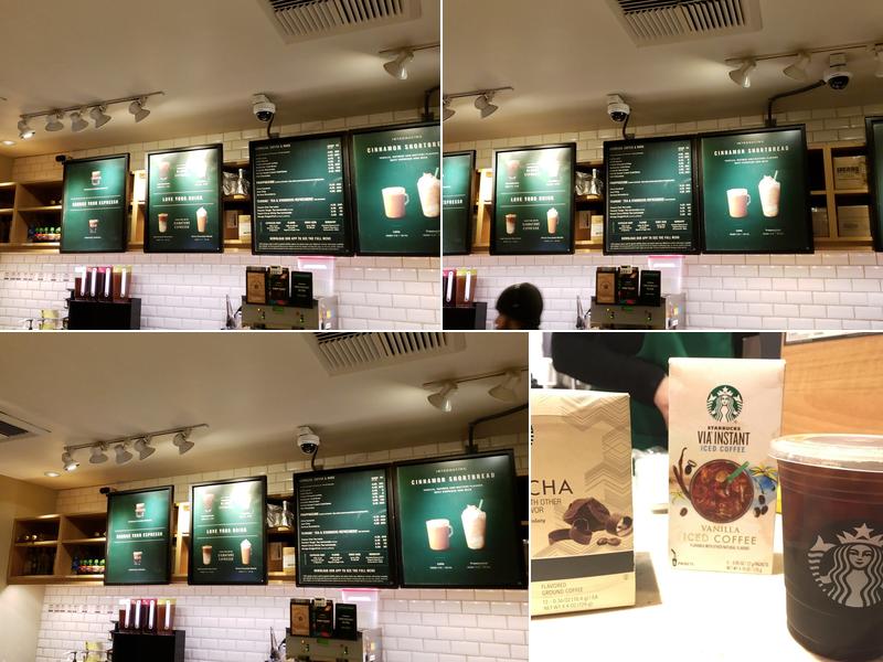 Starbucks Menu