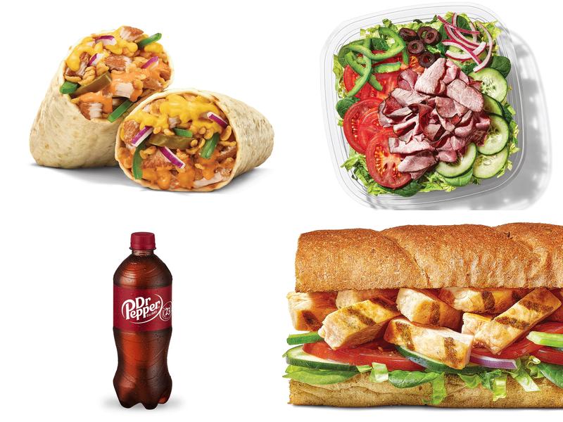 Subway Menu
