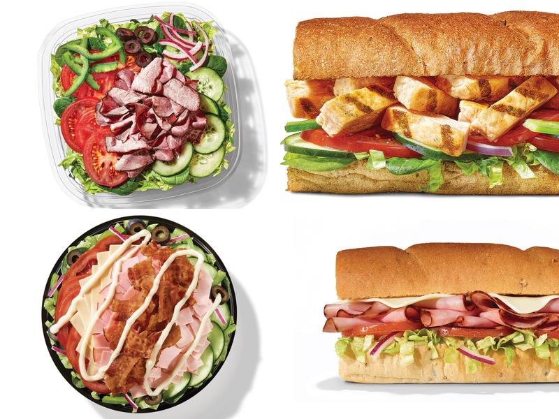 Subway Menu