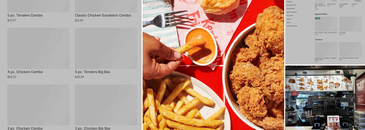 KFC Menu