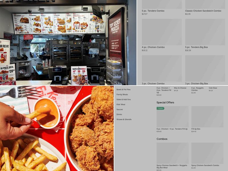 KFC Menu