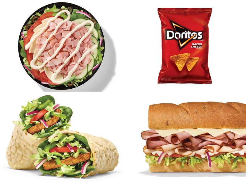 Subway Menu
