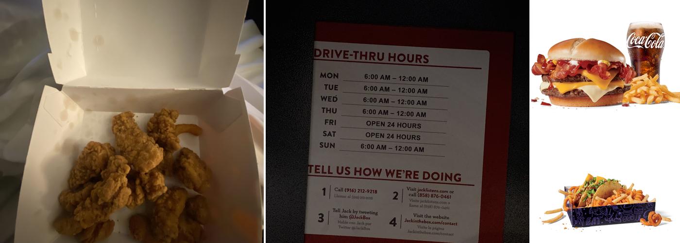 Jack in the Box Menu