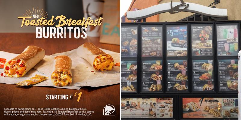 Taco Bell Menu