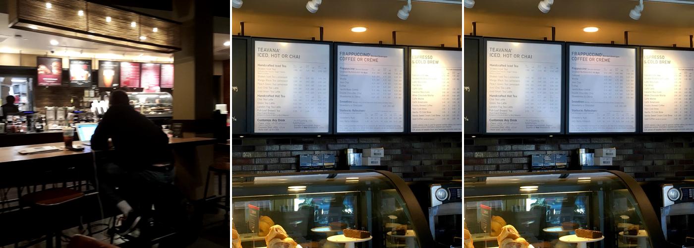 Starbucks Menu