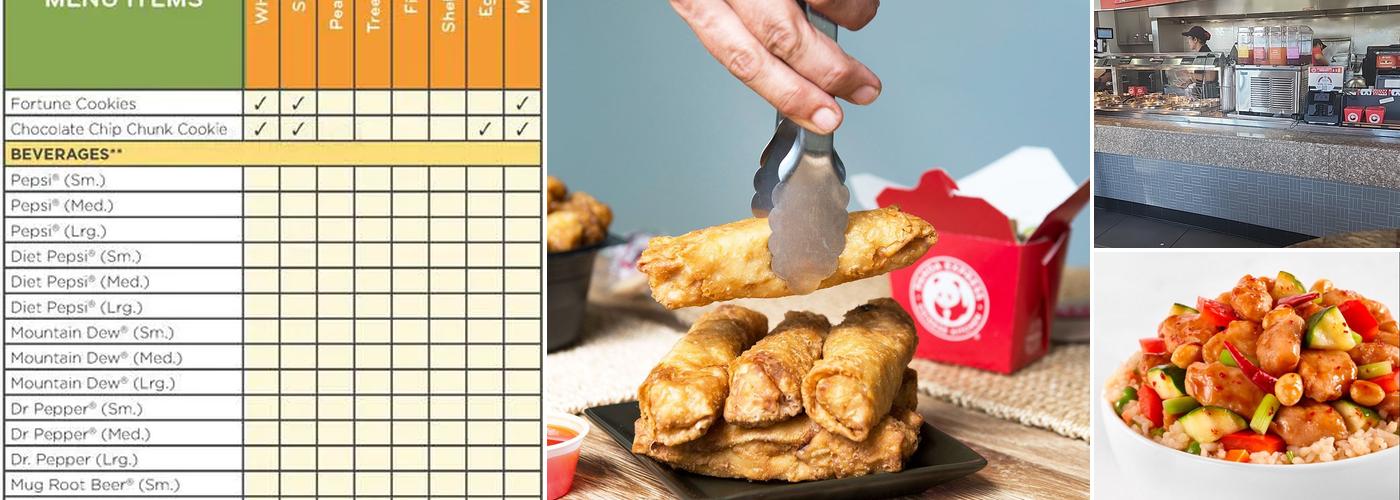 Panda Express Menu