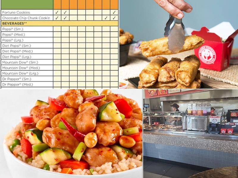 Panda Express Menu