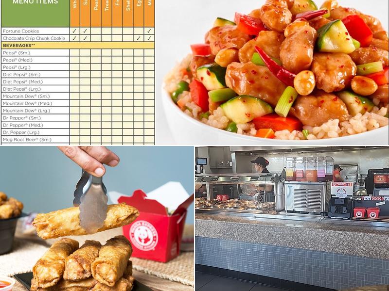 Panda Express Menu