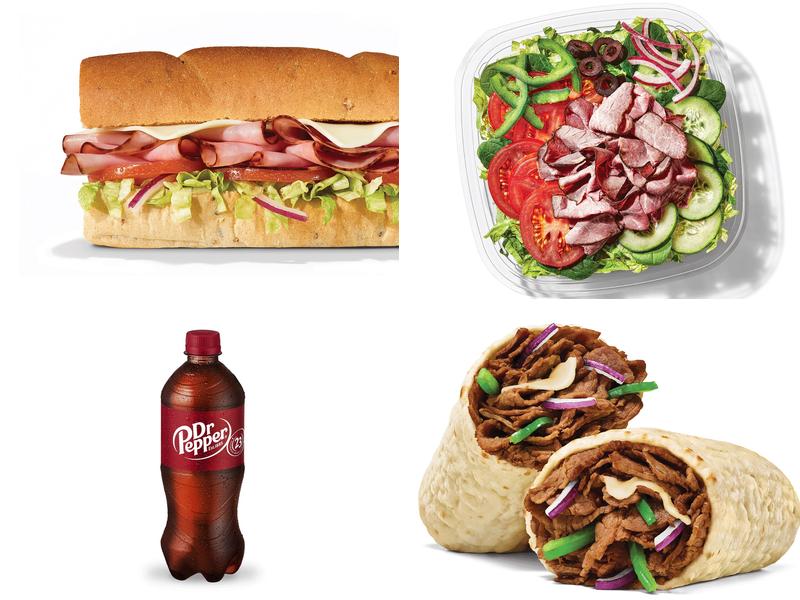 Subway Menu