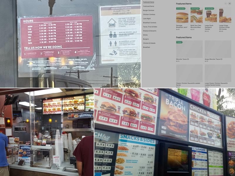 Jack in the Box Menu