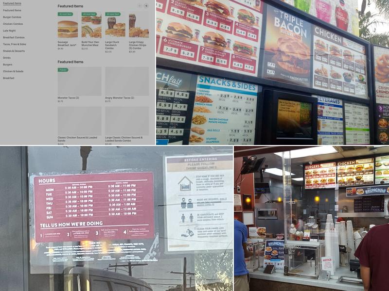 Jack in the Box Menu