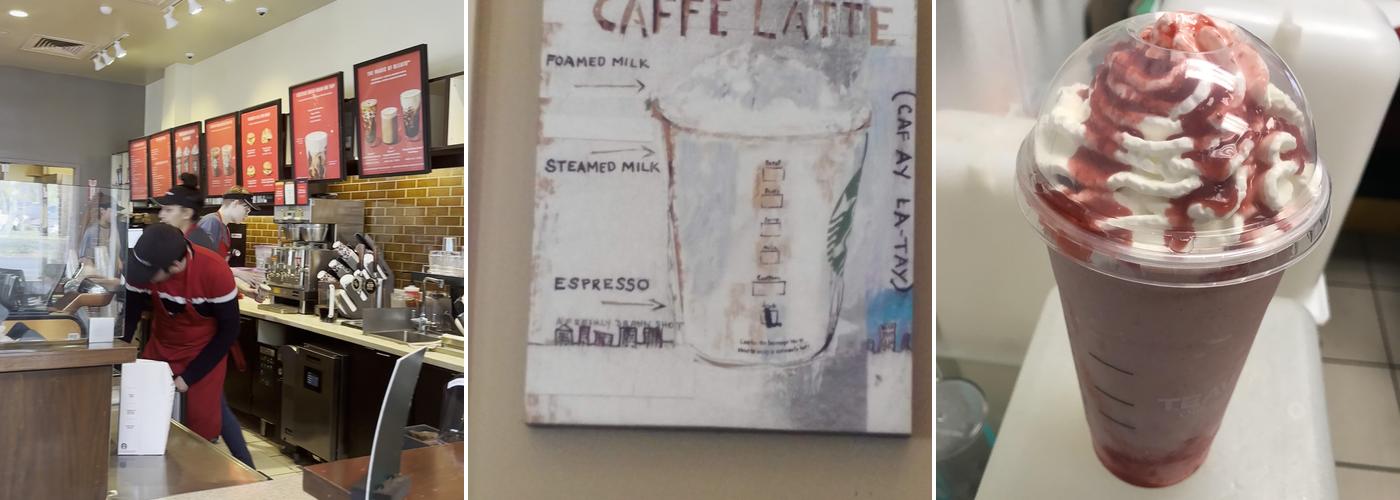 Starbucks Coffee Company Menu
