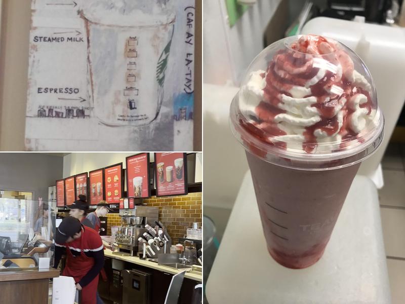 Starbucks Coffee Company Menu
