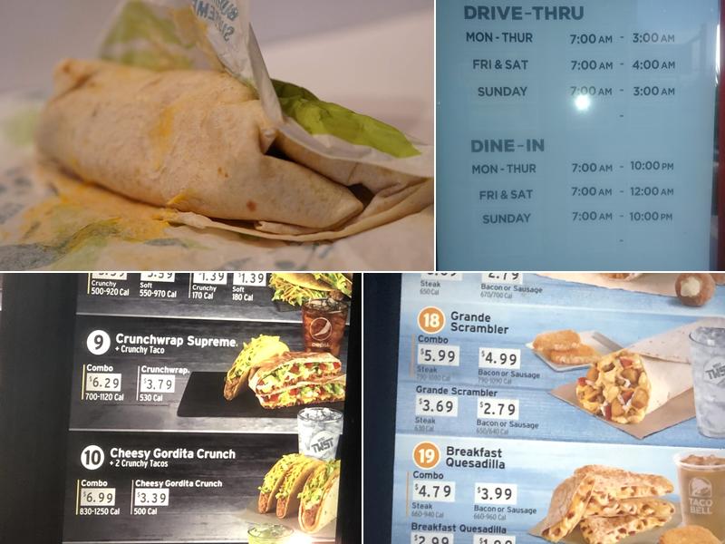 Taco Bell Menu