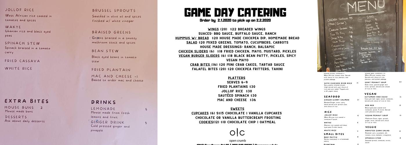 Open Crumb Menu