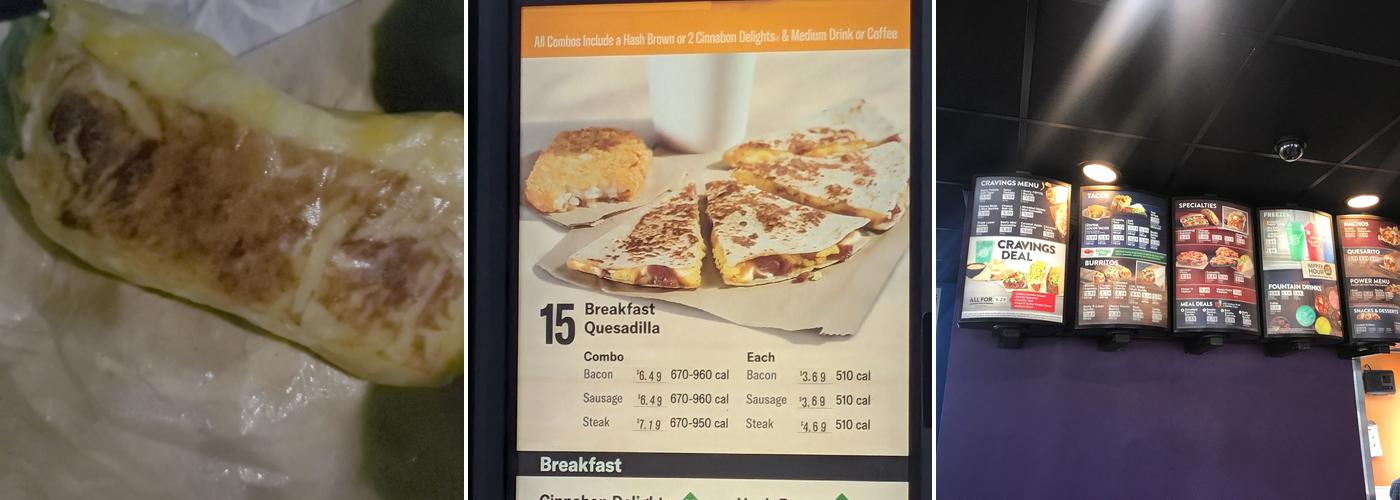 Taco Bell Menu