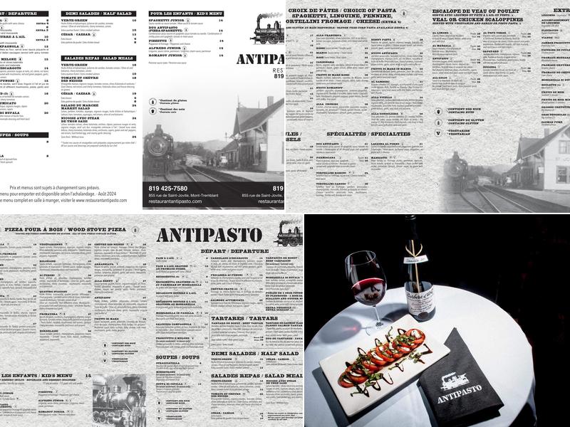 Restaurant Antipasto Menu
