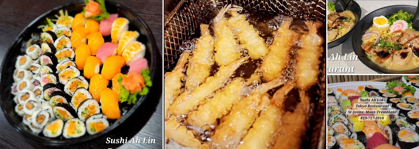 Sushi Ah Lin Tokyo Restaurant Mont-Tremblant Menu