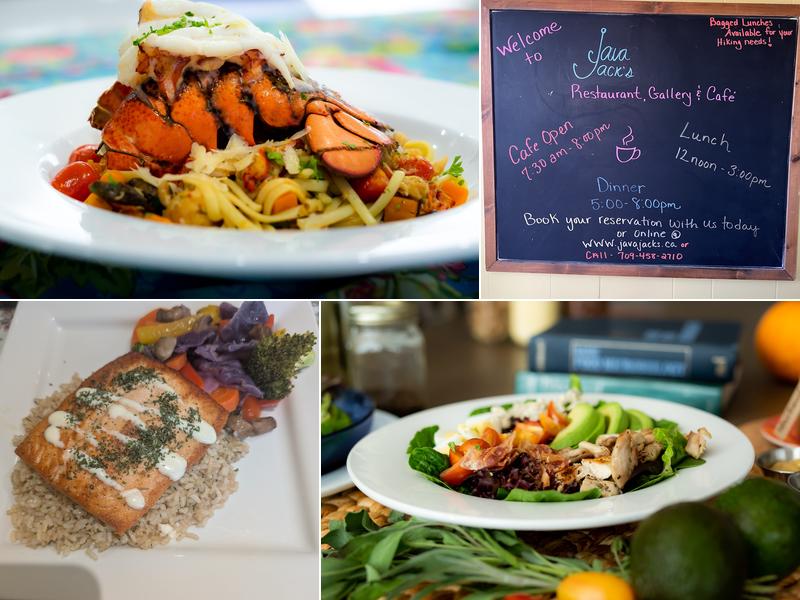 Java Jack's Restaurant & Gallery Menu