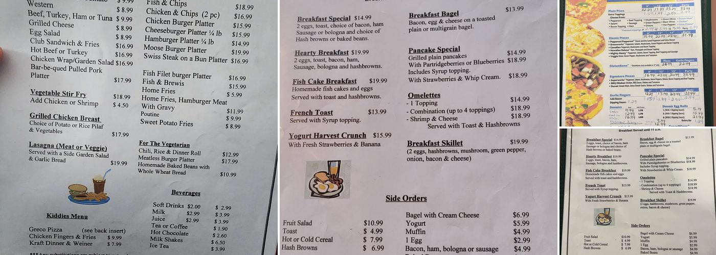 Fisherman's Landing Restaurant Menu