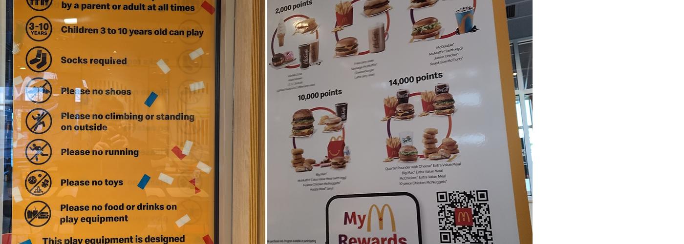 McDonald’s Menu