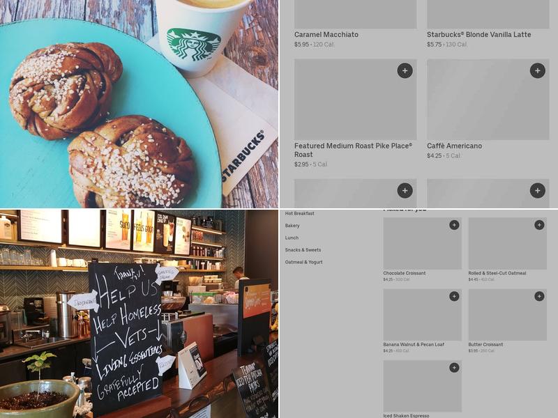 Starbucks Menu