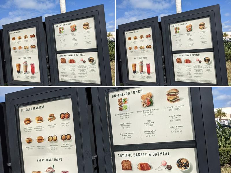 Starbucks Menu