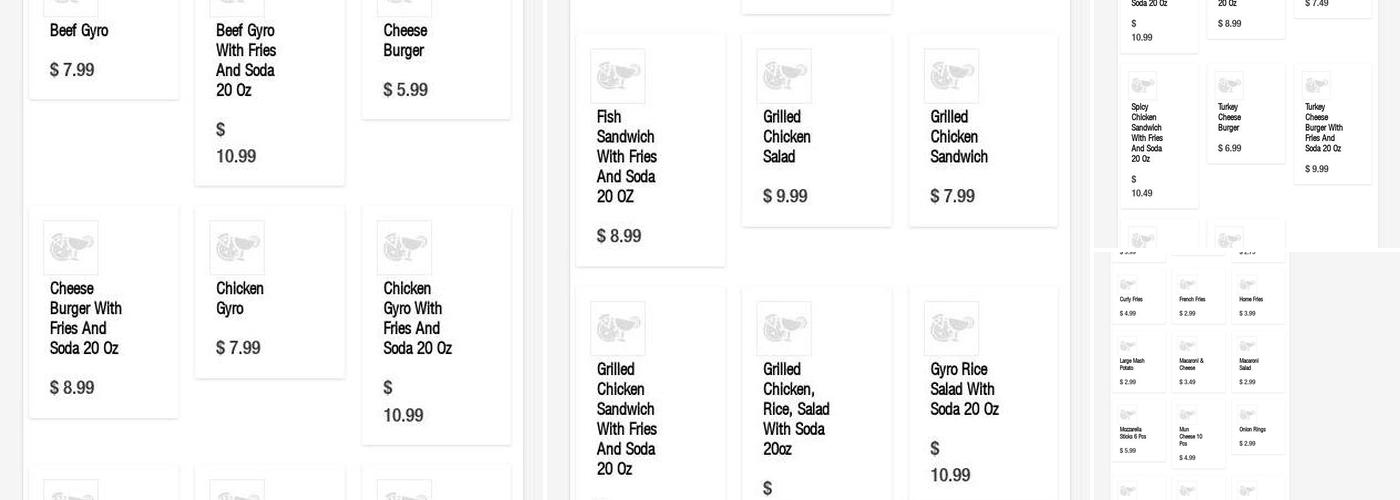 Crown Fried Chicken Menu