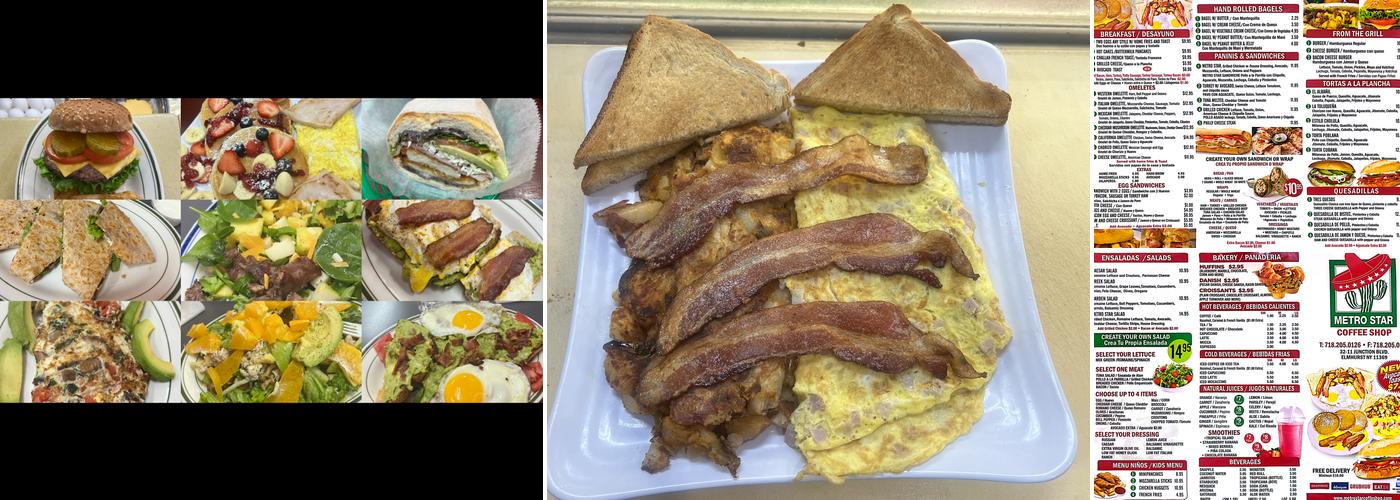 Metro Star Coffee Shop Menu