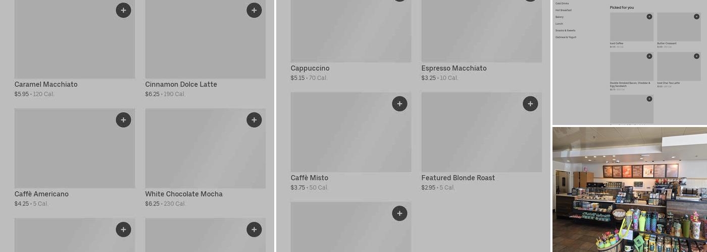 Starbucks Menu