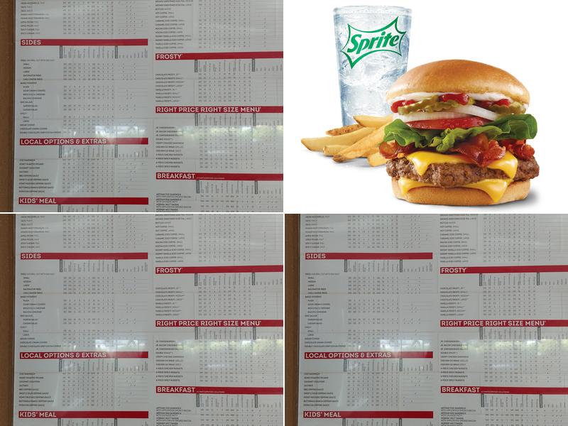Wendy's Menu