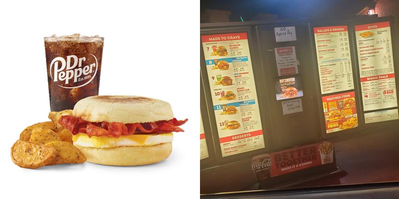 Wendy's Menu