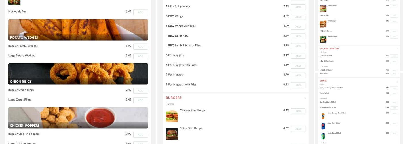 CHICKEN WORLD CARSHALTON Menu