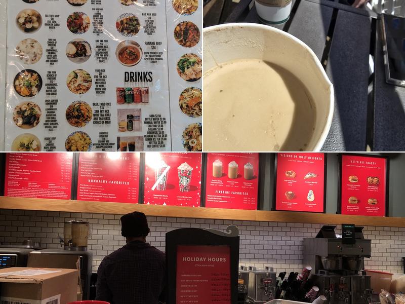 Starbucks Menu