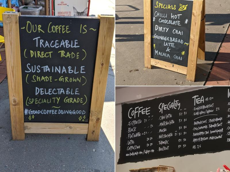 FILTR by Coromandel Coast Menu