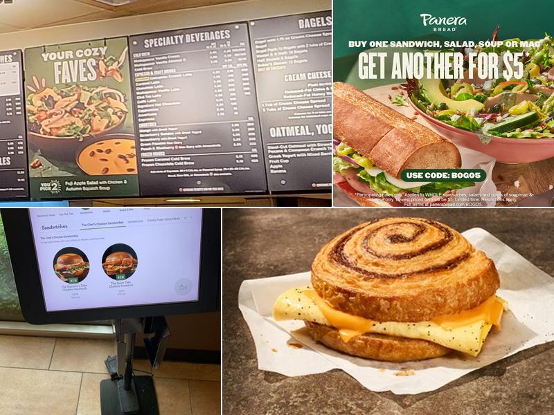 Panera Bread Menu