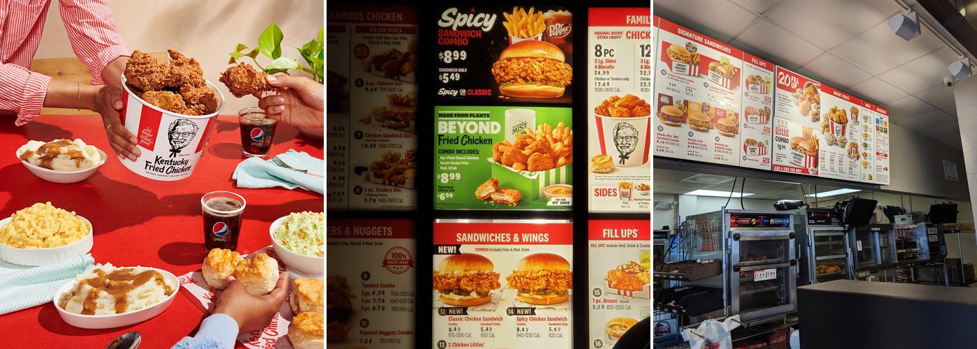 KFC Menu