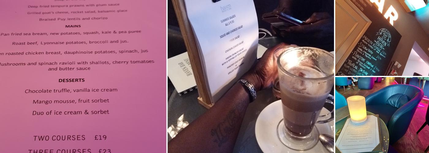 Haven Bistro & Bar Menu