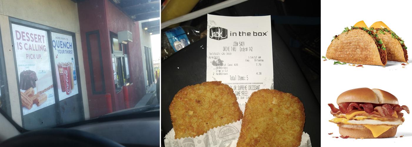 Jack in the Box Menu